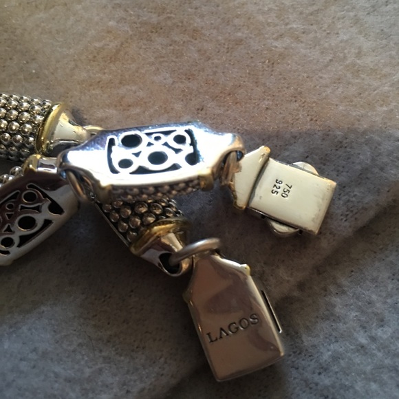 Lagos caviar link bracelet - Picture 6 of 7